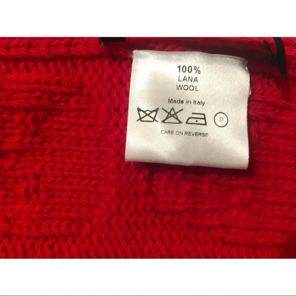 AUTHENTIC Alexander McQueen 100% Italian wool scarf! - Picture 4 of 4